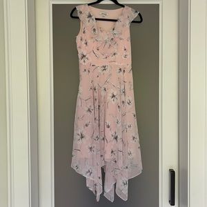 Floral ruffle dress